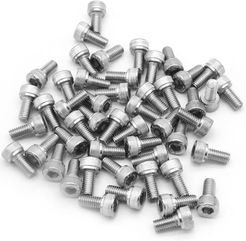 100pcs M2x20mm Stainless Steel Socket Head Cap Machine Screw Bolts 304 Stainless in Kuwait