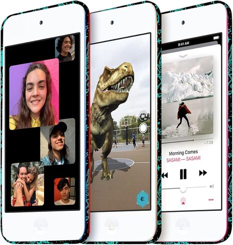 Glisten iPod Touch 7th / 6th / 5th Generation Case - Galaxy Space Cat Design Printed Sleek, Slim Fit & Cute Plastic Hard Snap on Designer Back Case for iPod Touch 7th / 6th / 5th Gen. in Kuwait