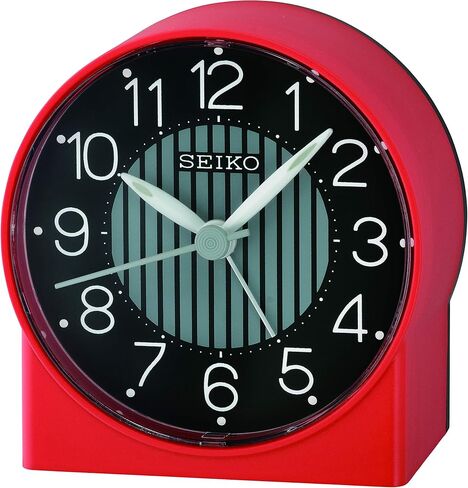 Seiko Asami Bedroom Alarm Clock, Black in Saudi Arabia