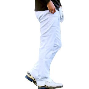 GIORNO SEVEN Mens Golf Pants Stretch Skinny Slim Fit Golf Wear 5 Pockets Slit Bottoms