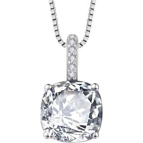 925 Sterling Silver Birthstone Necklace for Women Jewelry Gift for Sister Wife Girlfriend Her