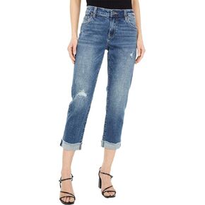 KUT from the Kloth Amy Crop Straight Leg Jeans