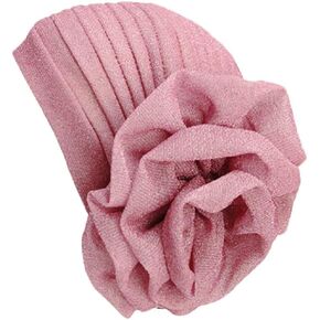 Women Girls Flower Turban Hat Cancer Chemo Cap Stretch Slouchy Beanie Head Wrap Sleep Cap