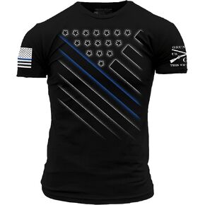 Support Blue Line Men's T-Shirt