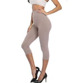 ANNISHER Capri Leggings for Women, High Waist Workout Yoga Pants Plus Size