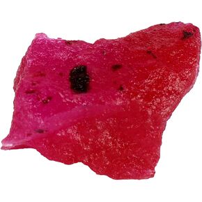 REAL-GEMS Natural Red Ruby 13.00 Ct Healing Crystal Certified by EGL