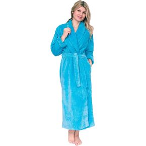 Bath & Robes Women's Shawl Long Chenille Robe Bathrobe in Kuwait