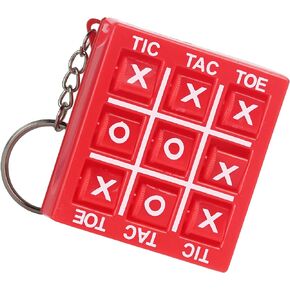 SandT Collection Tic Tac Toe Keychain Keyring Holder Backpack Charm