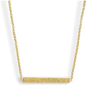 Altitude Boutique Minimalist Bar Necklace Thin Druzy Inspired Necklace Simple Horizontal Bar Necklace for Women