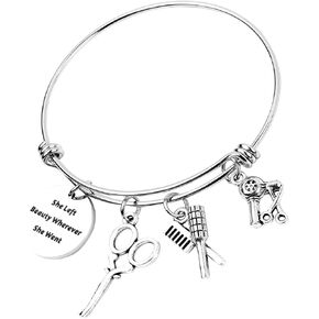 Hairstylist Gift Hair Dryer Necklace Gift for Him or for Cosmetology Graduate Gift…
