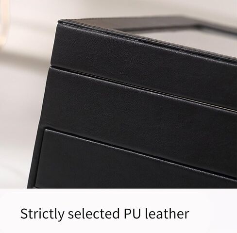 3-Layer Jewelry Organizer，2 Drawers for Big and Small Jewelry,Light Luxury Jewelry Storage Box Multi-layer Brawer Jewelry Box Jewelry Storage Box Jewelry Box for Big and Small Jewelry, Jewelry Storage in Saudi Arabia