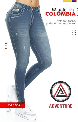 مغامرة جينز كولومبي للنساء بنطلونات كولومبيانوس ليفانتا كولا 1662 in Kuwait