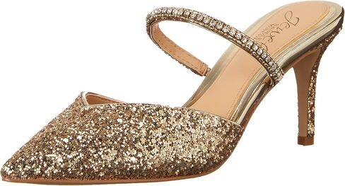 Jewel Badgley Mischka Jan Strappy Pointed Toe Stiletto in Saudi Arabia