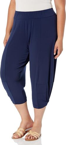 Avenue Women's Plus Size Pant Kenzie Drape in Kuwait