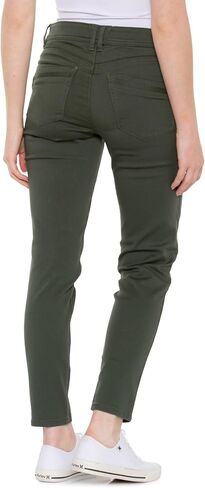 Democracy Women's High Rise Ankle Jean, Teking Green, 14 in Saudi Arabia