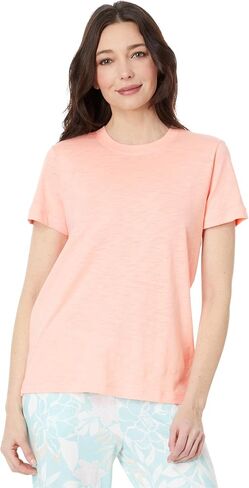 PJ Salvage Women's Loungewear Back to Basics Short Sleeve T-Shirt in Saudi Arabia