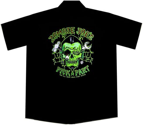 Lucky 13 Zombie Joe's Hot Rod Car Work Shirt in Saudi Arabia