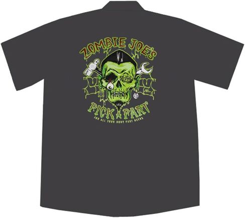 Lucky 13 Zombie Joe's Hot Rod Car Work Shirt in Saudi Arabia