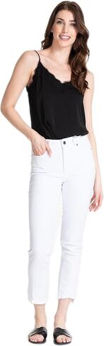 SLIM-SATION Women's Five Pocket Crop Jean with Contour Waist in Saudi Arabia
