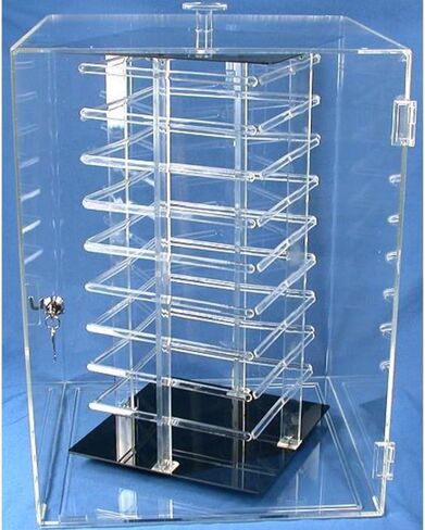 FindingKing Earring Display Case Rotating Revolving 144 Card Stand in Saudi Arabia