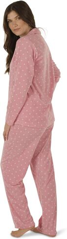 Totally Pink Women's Warm and Cozy Plush Fleece Winter Pajama Set Teen and Girls in Saudi Arabia