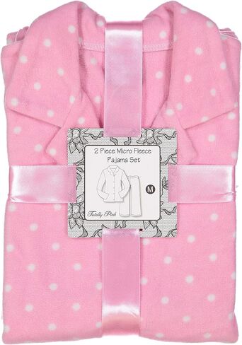 Totally Pink Women's Warm and Cozy Plush Fleece Winter Pajama Set Teen and Girls in Saudi Arabia