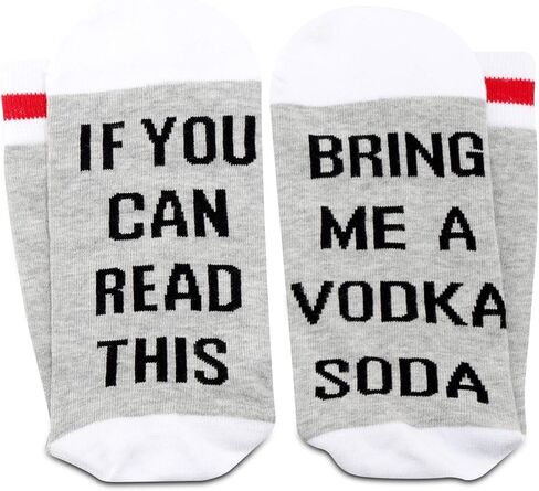 Novelty Cocktail Drinking Gift If You Can Read This Bring Me A Soda Socks For Soda Lover in Saudi Arabia