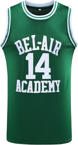 MESOSPERO #14 The Fresh Prince of Bel Air #25 كارلتون بانكس جيرسي كرة السلة، ملابس الهيب هوب في التسعينيات للرجال في الحفلات in Kuwait