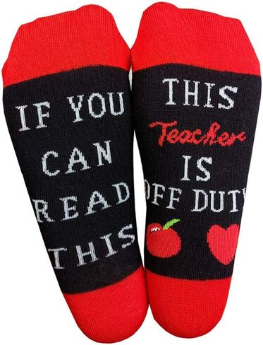 If You Can Read This This Socks For Women Nurse Or Teacher Off Duty Gift Socks  in Saudi Arabia