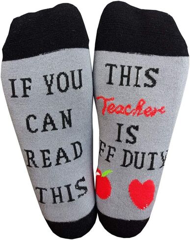 If You Can Read This This Socks For Women Nurse Or Teacher Off Duty Gift Socks  in Saudi Arabia