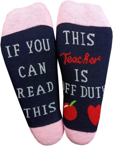If You Can Read This This Socks For Women Nurse Or Teacher Off Duty Gift Socks  in Saudi Arabia