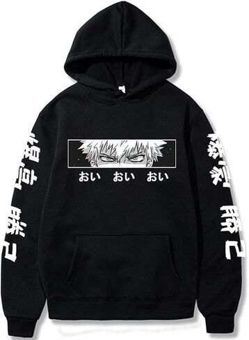 Unisex Bakugou Katsuki Cosplay Hoodies Anime MHA Pullover Sweatshirt for Halloween Costume in Kuwait