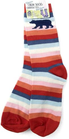 Hatley Women's Printed Crew Socks in Saudi Arabia