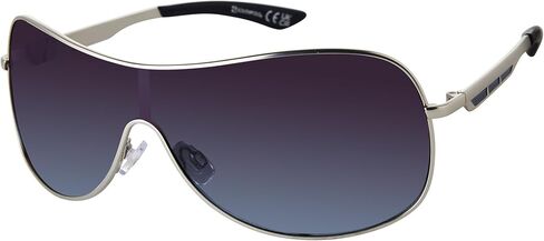 نظارات شمسية مستطيلة معدنية واقية من الأشعة فوق البنفسجية 400 من SOUTHPOLE 5081sp. هدايا رائعة للرجال، 135 ملم in Kuwait