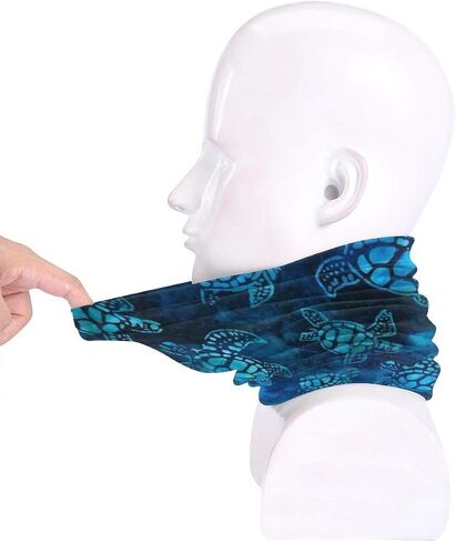 Face Mask Neck Gaiter for Men Women Reusable Cloth Bandanas Funny Balavaca Wind Dust Protection in Saudi Arabia