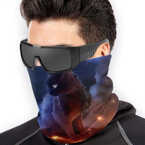 Face Mask Neck Gaiter for Men Women Reusable Cloth Bandanas Funny Balavaca Wind Dust Protection in Saudi Arabia