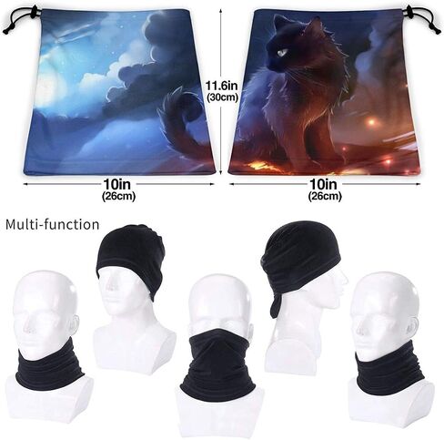 Face Mask Neck Gaiter for Men Women Reusable Cloth Bandanas Funny Balavaca Wind Dust Protection in Saudi Arabia