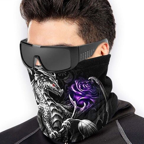Face Mask Neck Gaiter for Men Women Reusable Cloth Bandanas Funny Balavaca Wind Dust Protection in Saudi Arabia