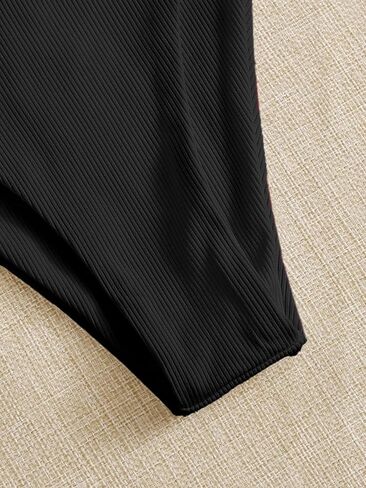 SOLY HUX Women's Two Piece Swimsuit Underwire Tie Back High Cut Bikini Sets Bathing Suits in Saudi Arabia