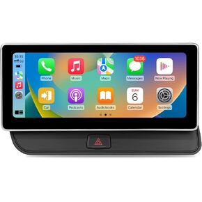 10.25 inch Touch Screen for Audi Q5 Multimedia (2009-2017) Apple CarPlay Android Auto Upgrade Fatory Car Radio Retain Original Stereo System