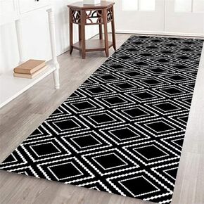 Cowhide Rug for Living Room Brown Runner Rug for Hallway 2x6 Farmhouse Western Throw Rug,Patchwork Cow Fur Print Area Rug Non-Slip Floor Carpet for Bedroom Living Room Entrance Door Mat Washable Rug