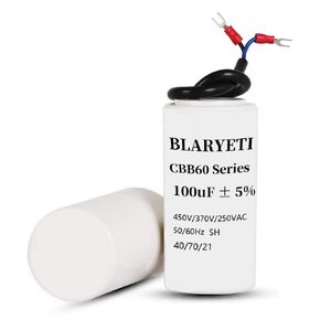 CBB60 25uF Motor Running Capacitor Start Capacitor for Air Conditioner AC 450V/370V/250V 50/60Hz 5%