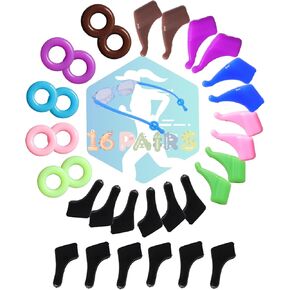 Eye Glasses Ear Grippers,Silicone Eyeglasses Ear Grip Eyewear Retainer-Sports Ear Grips for Glasses Ear Hooks