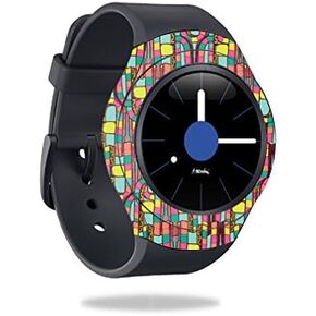 غلاف MightySkins متوافق مع غطاء Samsung Gear S2 3G وساعة Color Bridge