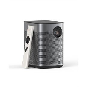XGIMI Halo+ GTV NEW Portable Projector, Google TV with Licensed Netflix, 700 ISO Lumens, 2 x 5W Harman Kardon Speakers, Auto Focus, ISA, Wi-Fi, Built-in Battery with 2.5 Hours Playtime