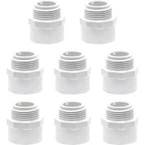 PVC Male Thread Adaptor 4PCS(1 1/2 Inch)