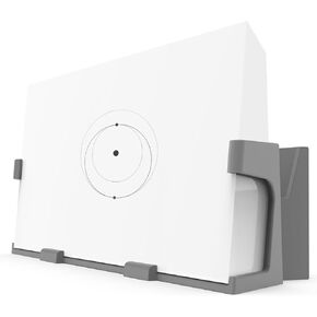 2in1 Wall mounting Kit for Starlink Gen3 Router Mount and Starlink Power Supply Mount Bracket Holder,Stability Protection for StarLink Gen 3 Router Wall Mount and Power Supply(Grey)