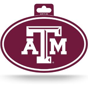 Rico Industries NCAA Color Team Logo Oval Sticker