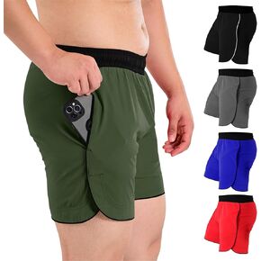 Roar Mens Running Shorts Lightweight Athletic Workout Shorts for Training & Kickboxing Quick Dry Gym Shorts
