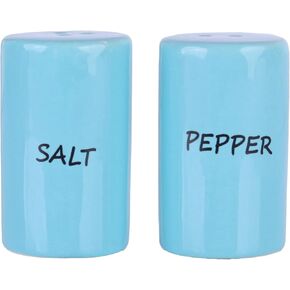 Orange Salt & Pepper Shakers Ceramic